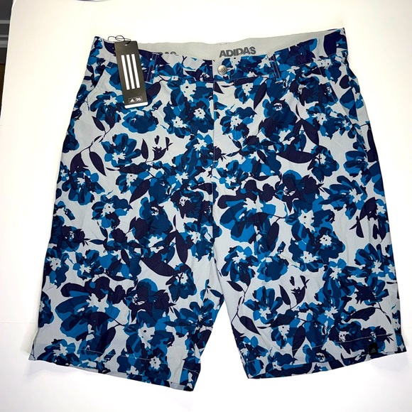 adidas Other - New With Tags adidas Golf Men's Ultimate Floral Print Shorts Size 34.